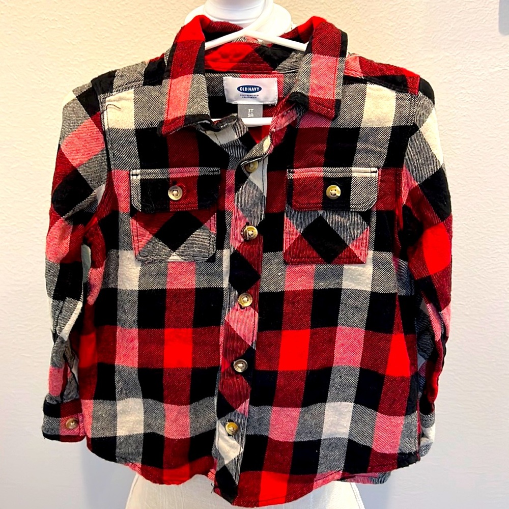 Boys Plaid Flannel